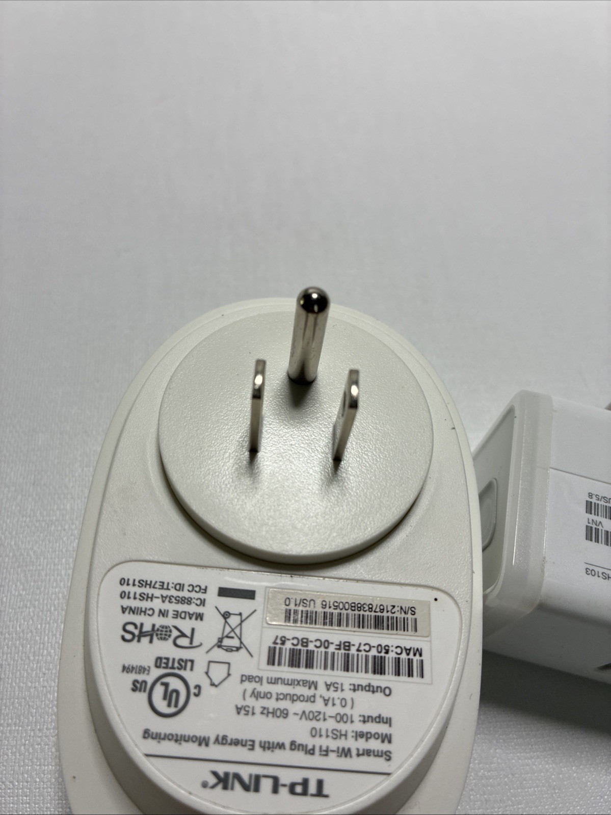 TP-Link Kasa HS103 Smart Wi-Fi Plug & HS110 Plug