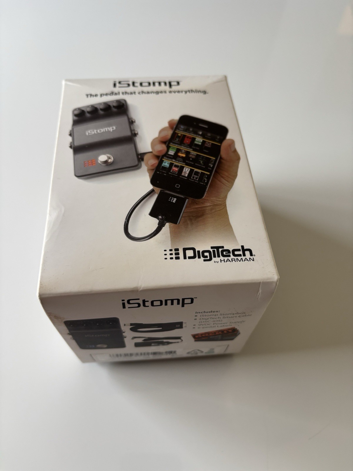 DigiTech iSTOMP DOWNLOADABLE STOMPBOX Multi-Effects Guitar Effect Pedal NOB