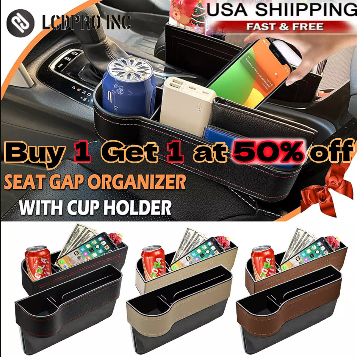 Car Sun Visor Pocket Organizer Personal Belonging Storage Pouch for Trucks US
