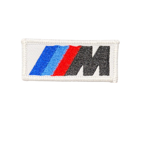 BMW M Series F1 Auto Car Patch, Iron On/Sew On