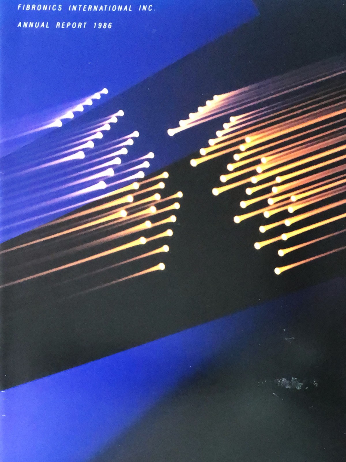 1986 Fibronics International Annual Report