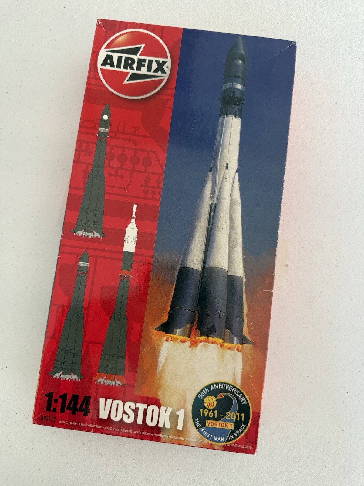 AIRFIX 1/144 VOSTOK 1 model kit 50th anniversary 2011- New Open Box