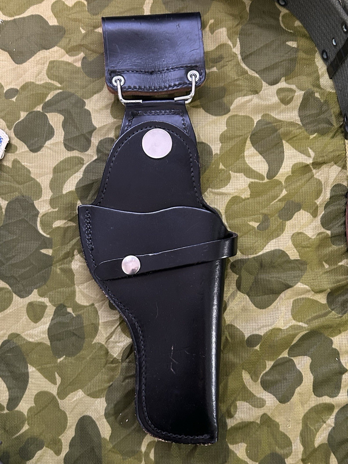 Vietnam Era Bucheimer U.S. Military MP/ Security  Forces Holster NOS With Hanger