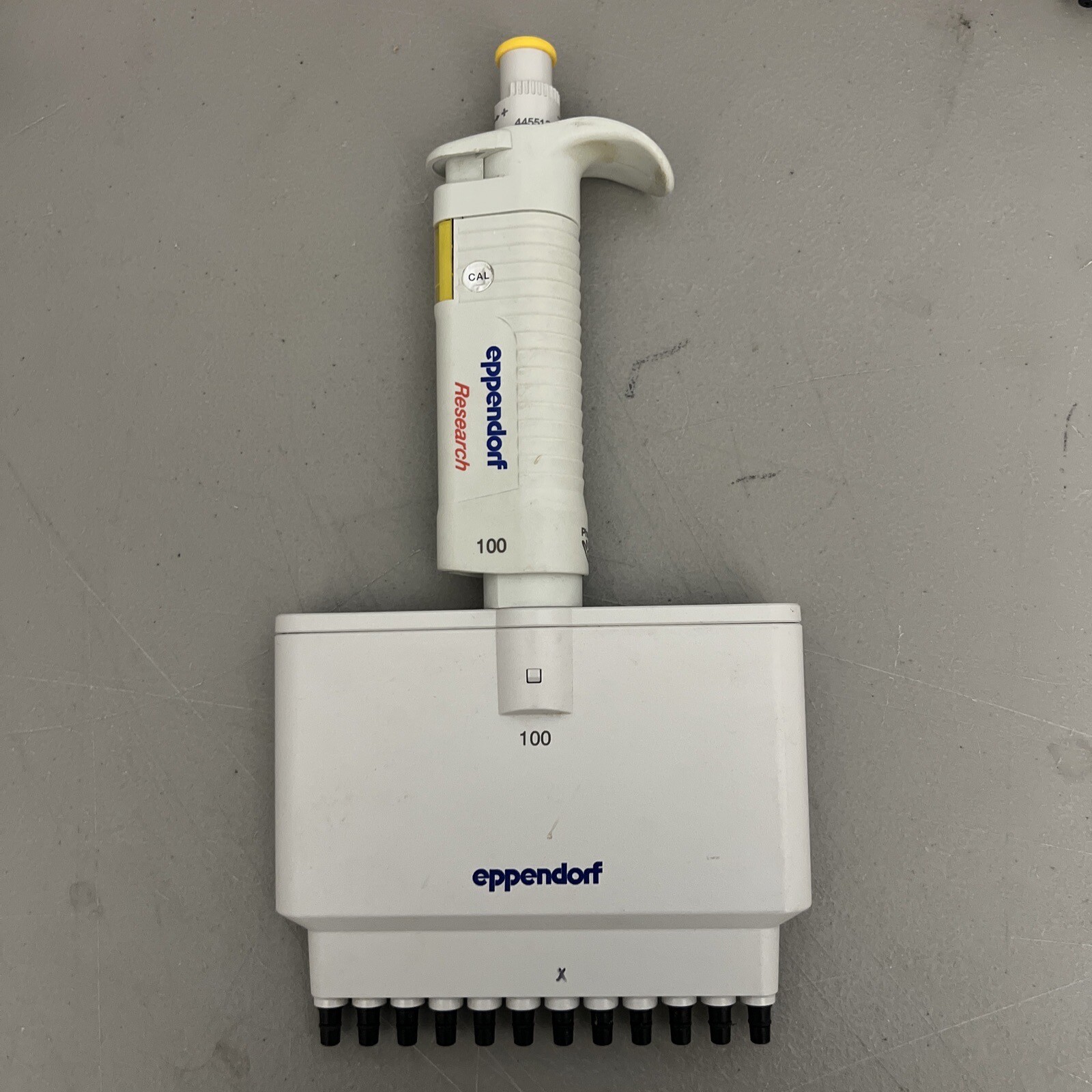 Eppendorf Research 12 Channel pipette 100 10-100uL  Pipetman