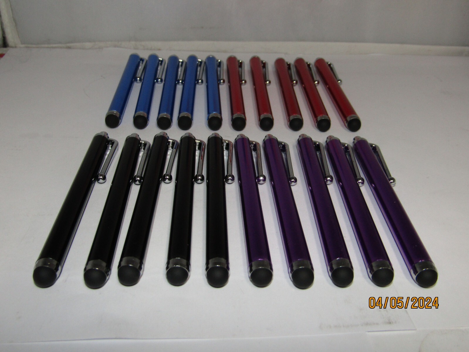 20 Pack Universal stylus Pen for All Touch Screens, 4 Multicolor