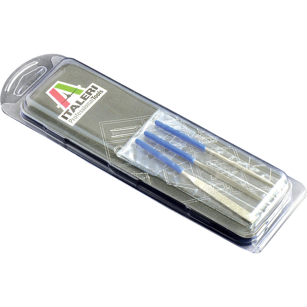 3 pcs mini diamond file set (100mm)  Italeri (50820)
