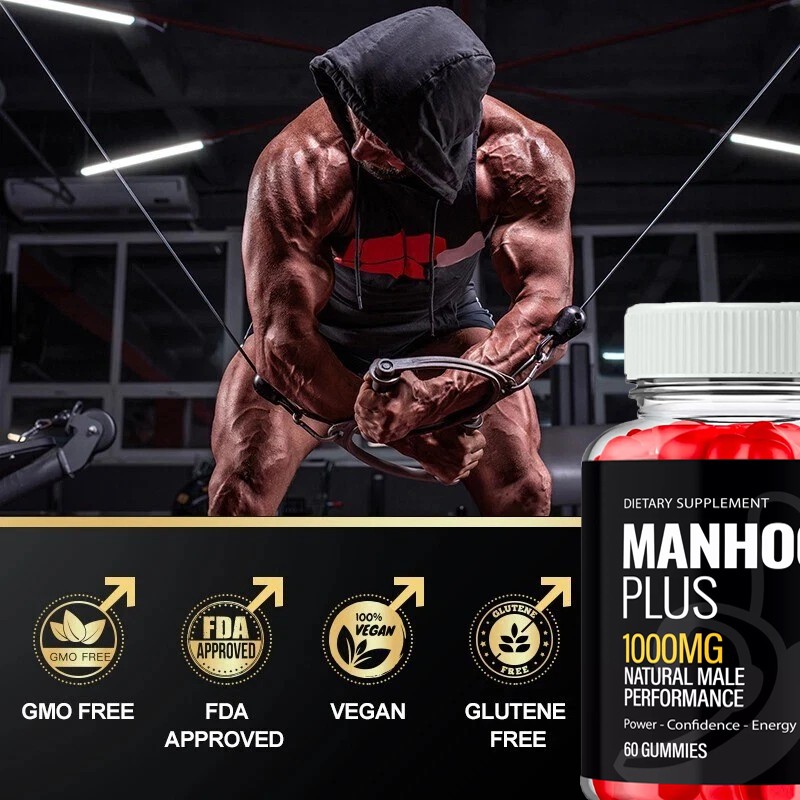 Manhood Plus Gummies - Support for Enhanced Energy and Vitality 1PCS