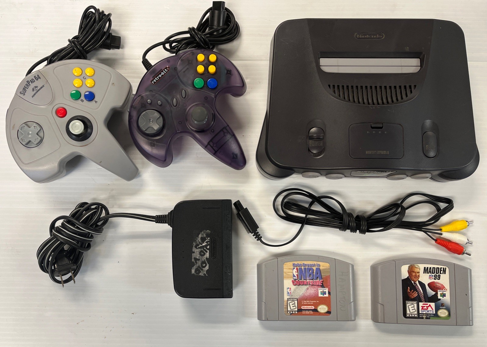 Nintendo 64 N64 video game console w controllers & Games🔥Good!