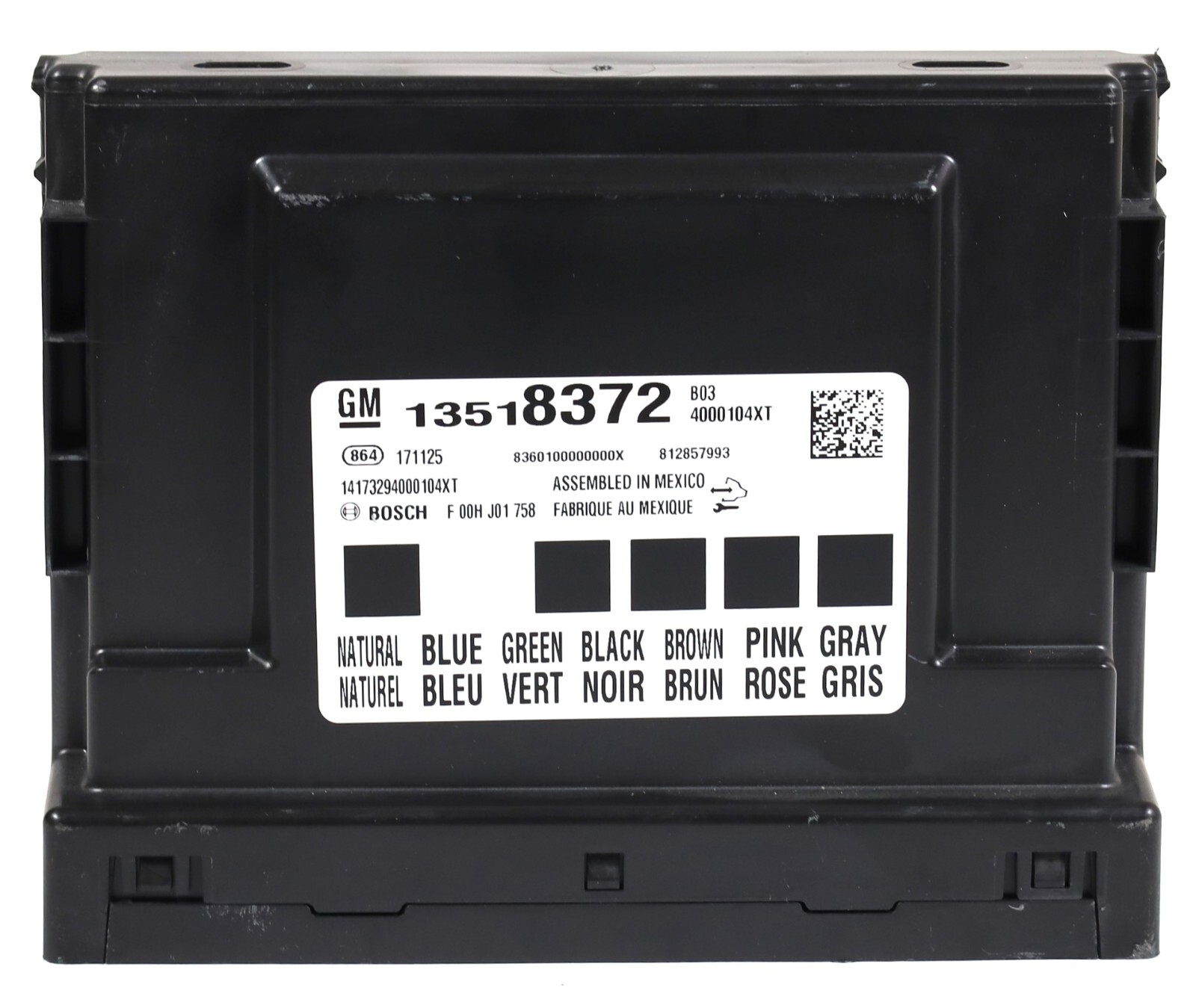 2018 Chevy Camaro SS ZL1 Automatic BCM Body Control Module USED OEM GM 13518372