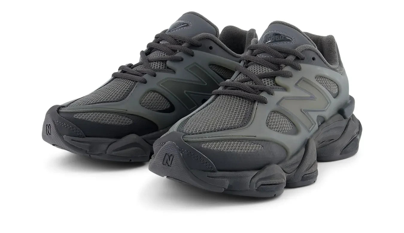New Balance 9060 X 'Black Cement/Black' | Men Sizes 4 - 15 | U9060IAA