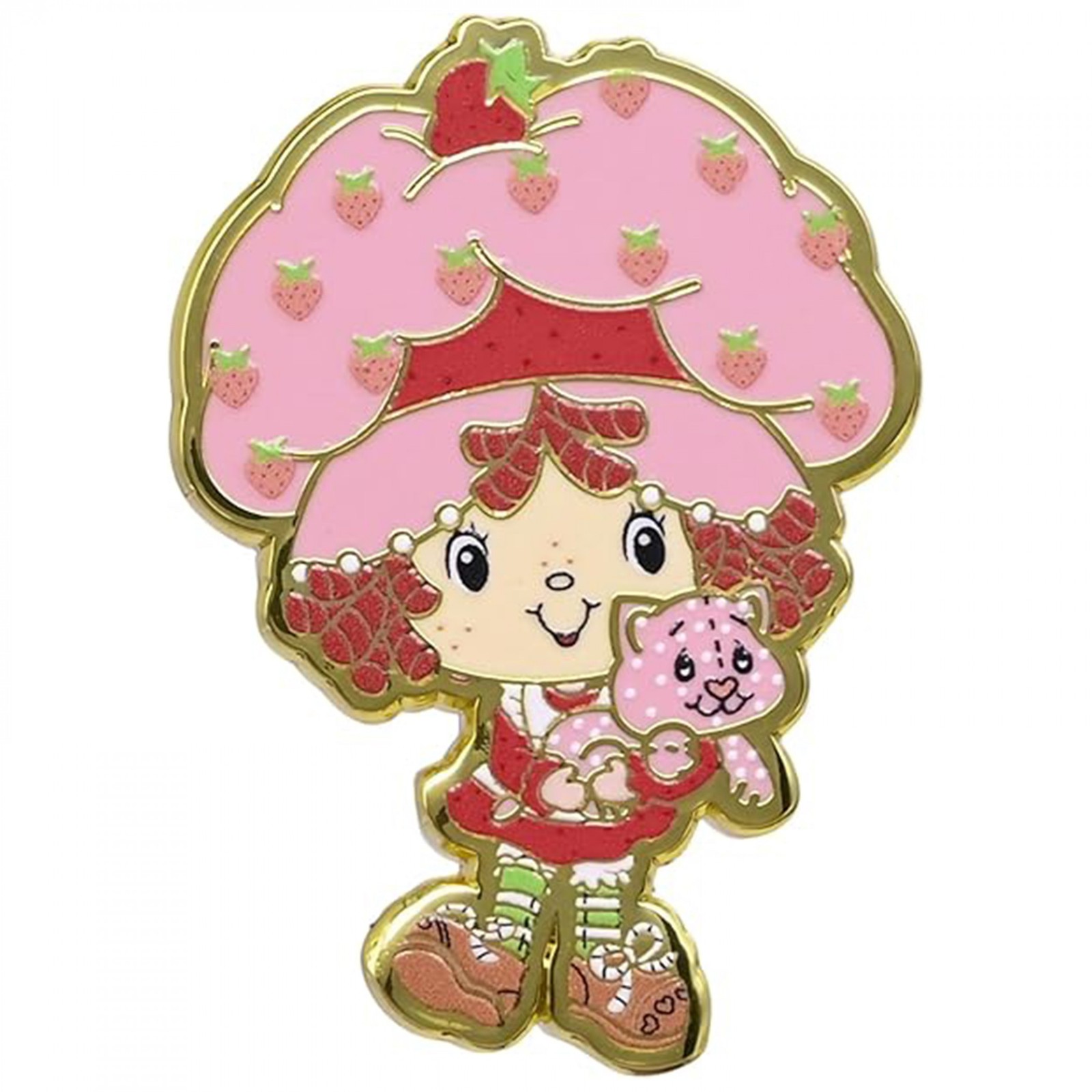 Strawberry Shortcake Chibi Enamel Pin Multi-Color