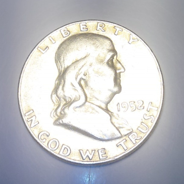 Franklin Half Dollar: 1952 Denver                                     (5040-50)