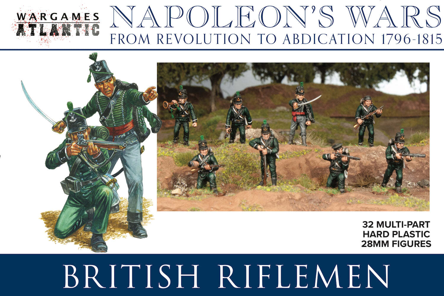 British Riflemen by Wargames Atlantic