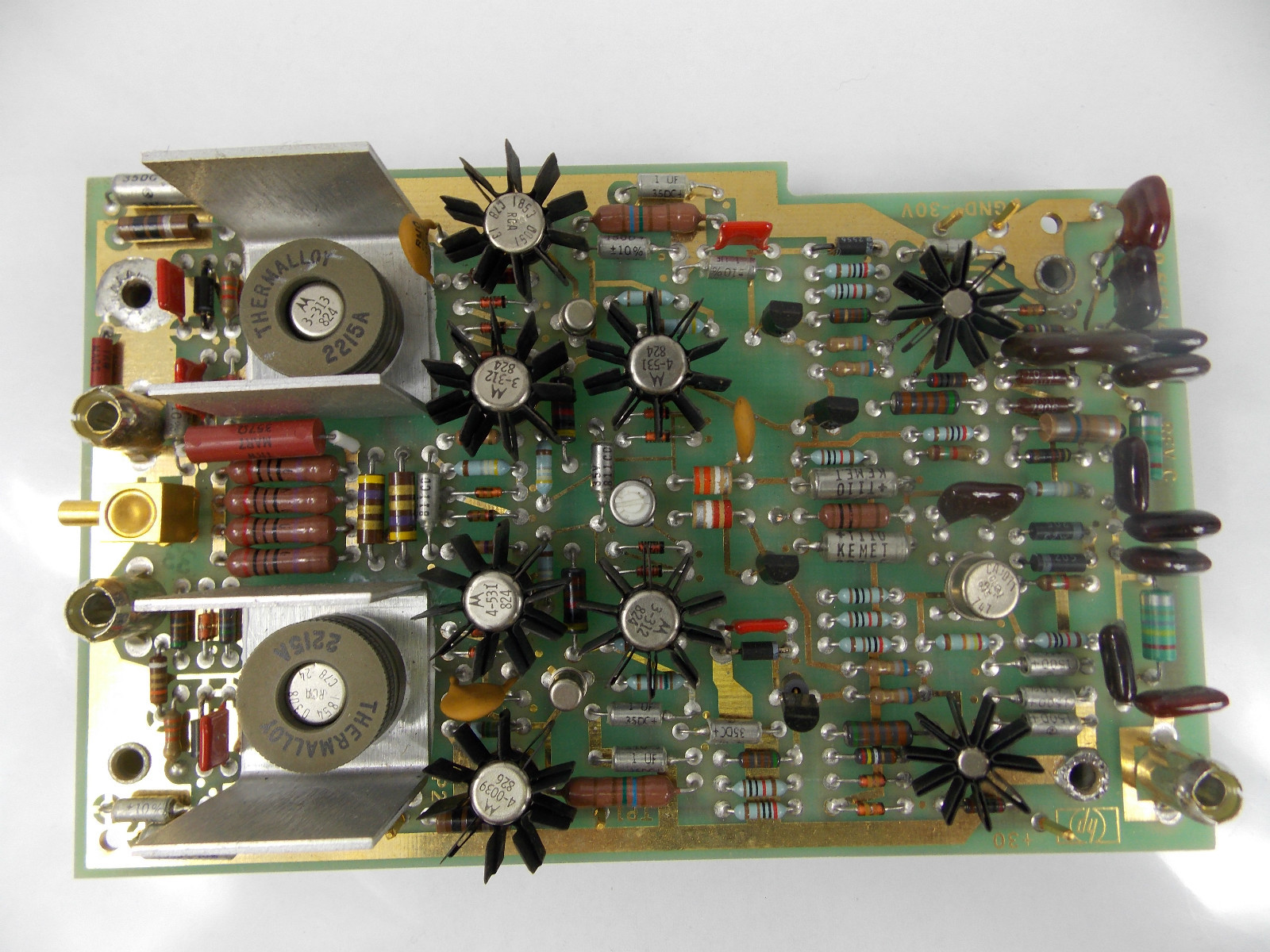 HP AGILENT 3320B FREQUENCY SYNTHESIZER STANDARD CIRCUIT BOARD P/N 03320-66514