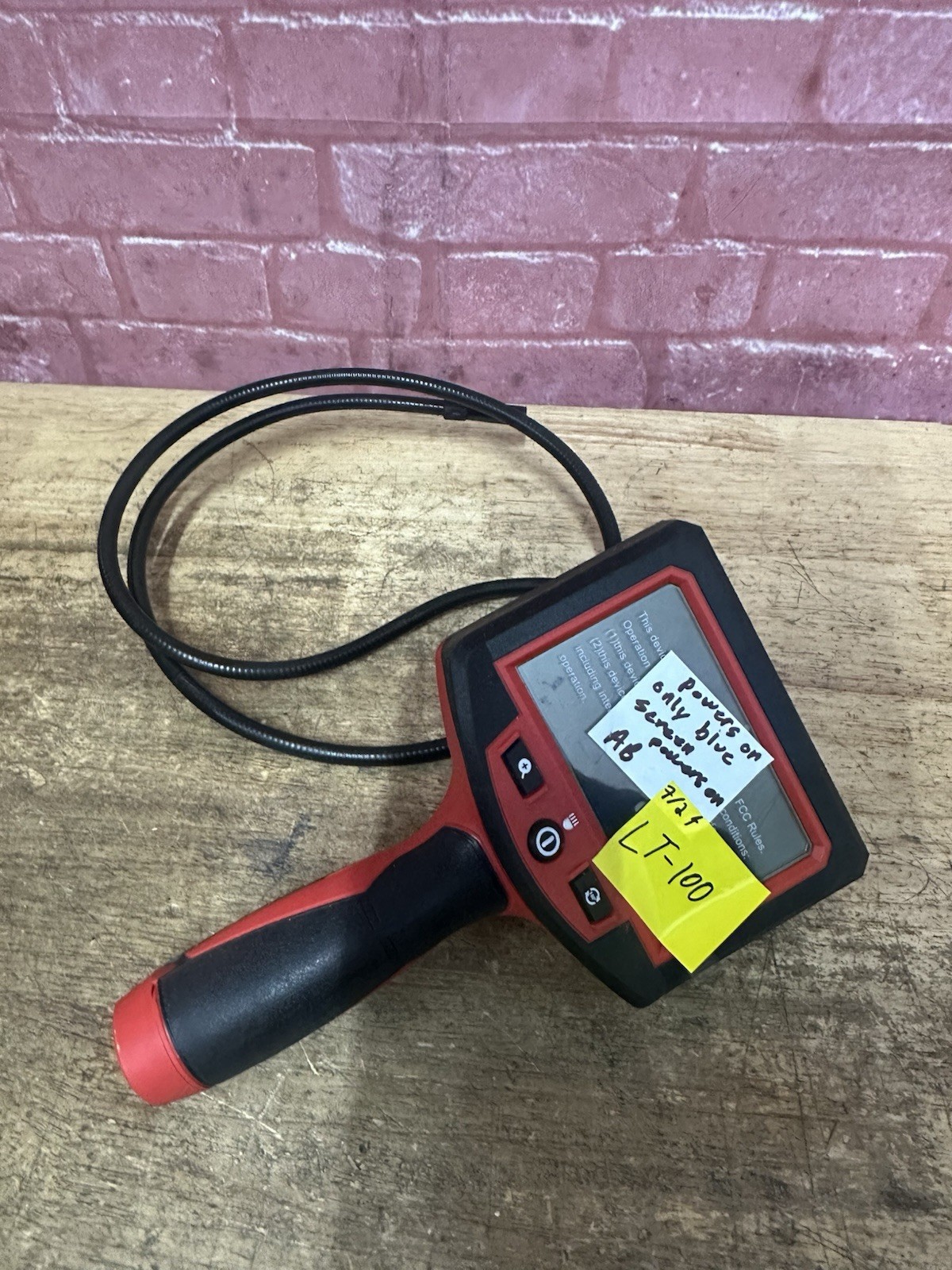 Milwaukee M-Spector 4’ Inspection Camera 2319-20 (For Parts Or Repair ) LT-100