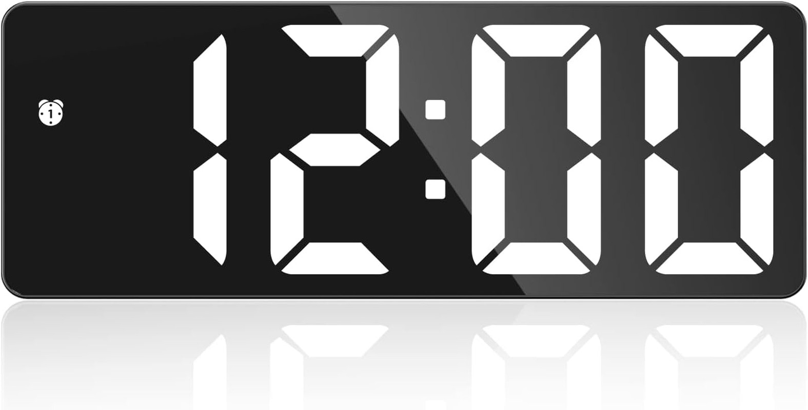 Digital Alarm Clock, Upgraded Small Digital Clock, Digital Clock Large Display,