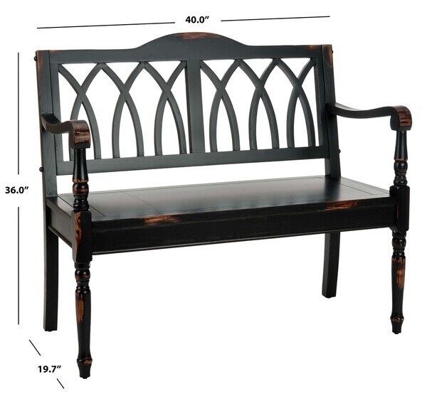 Safavieh BENJAMIN BENCH, Reduced Price 2172728943 AMH6500B