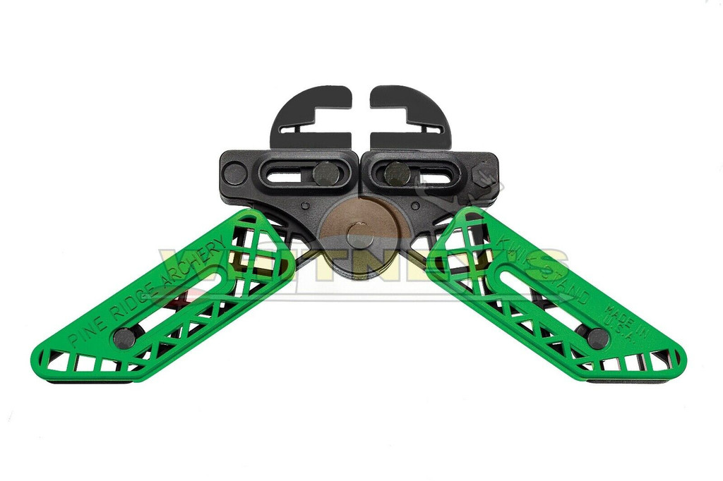 Pine Ridge Archery Kwik Bow Stand - Lime Green - 2559-LG