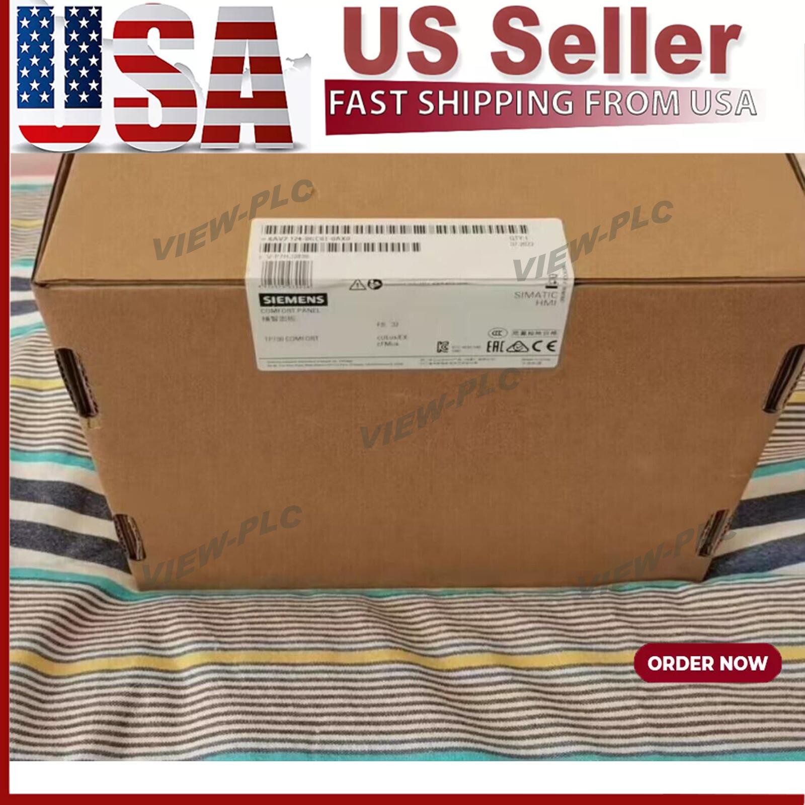 New Siemens 6AV2124-0GC01-0AX0 Comfort Panel 7" Brand 6AV2 124-0GC01-0AX0