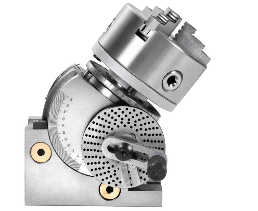 Quick-Change Indexing Head for Dual-Purpose Indexing Table Milling Machine