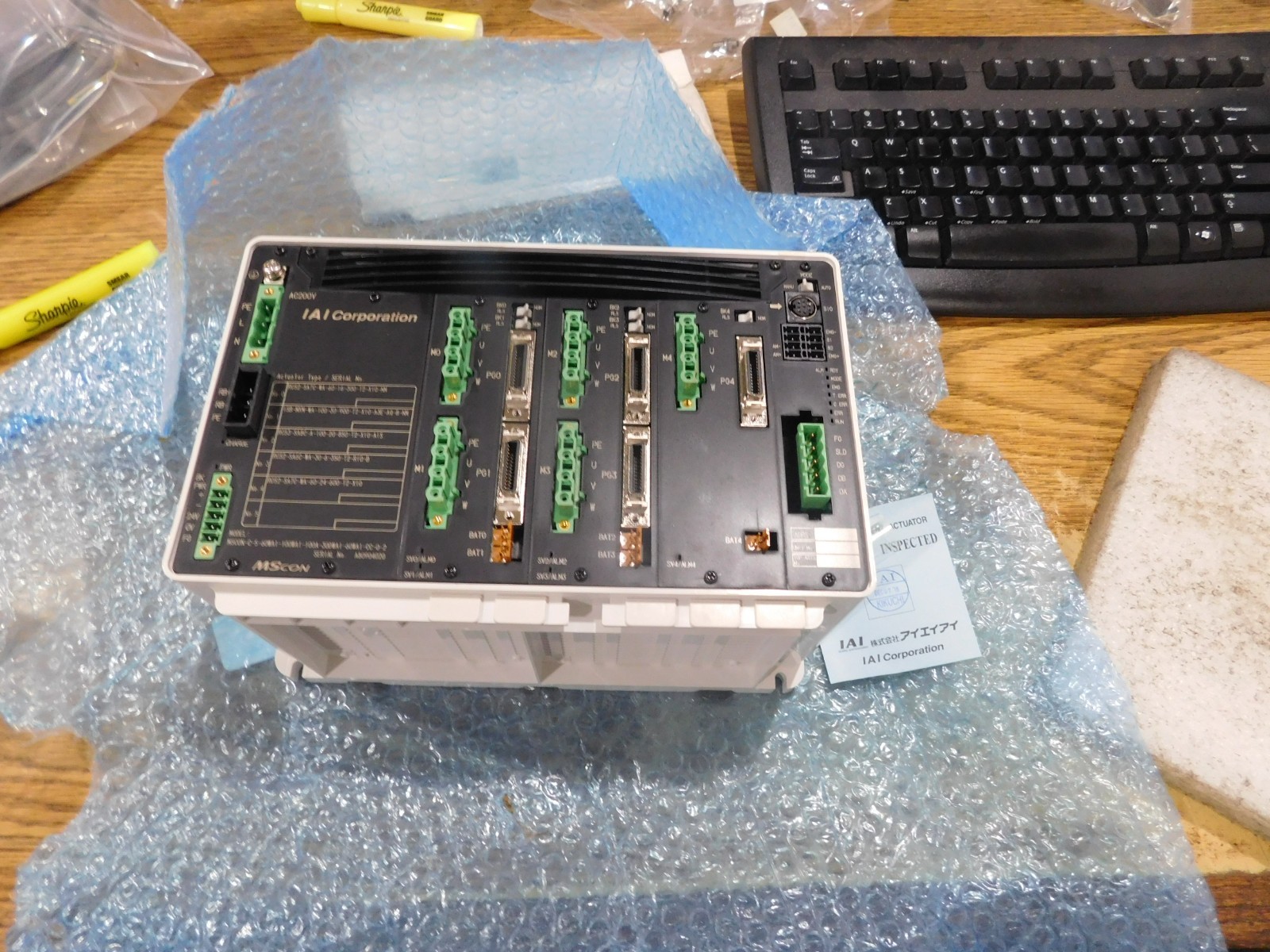 IAI Model: MSCON-C-5-60WAI-100WAI-100A-30DWAI-60WA Controller.  Unused