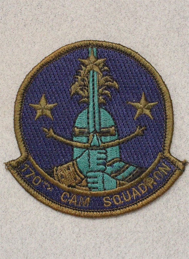USAF Air Force Patch: 170th Consolidated Aircraft Maint Sqdn - subdued 3711