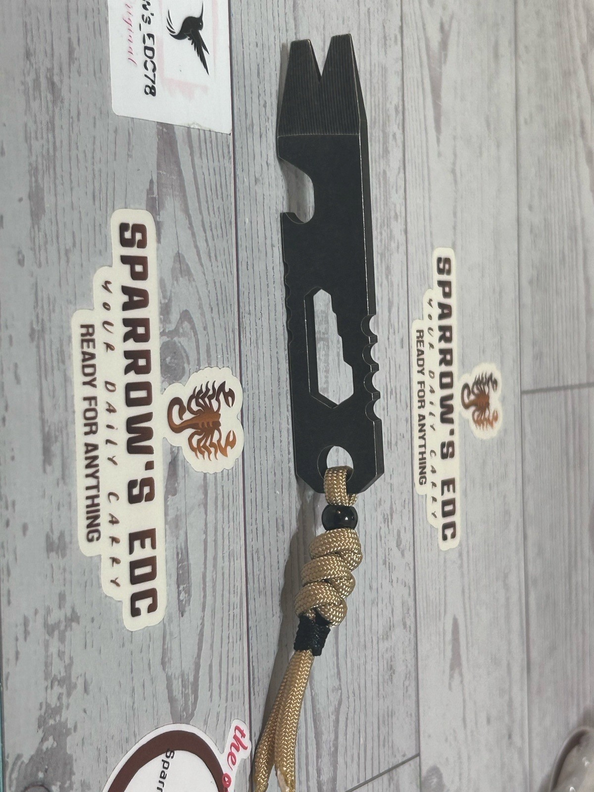 Sparrow’s EDC Pocket Punisher / Pry Bar Multi-Tool