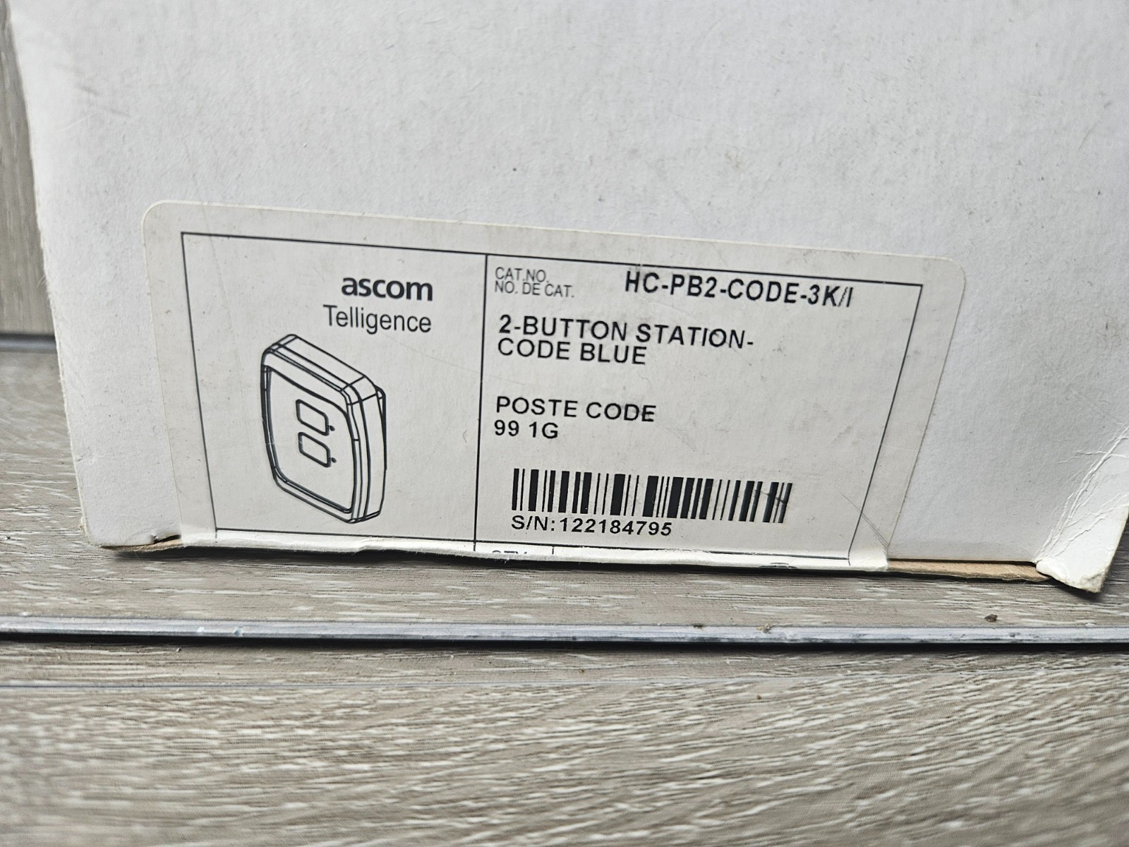 ASCOM Telligence HC-PB2-CODE-3K/I