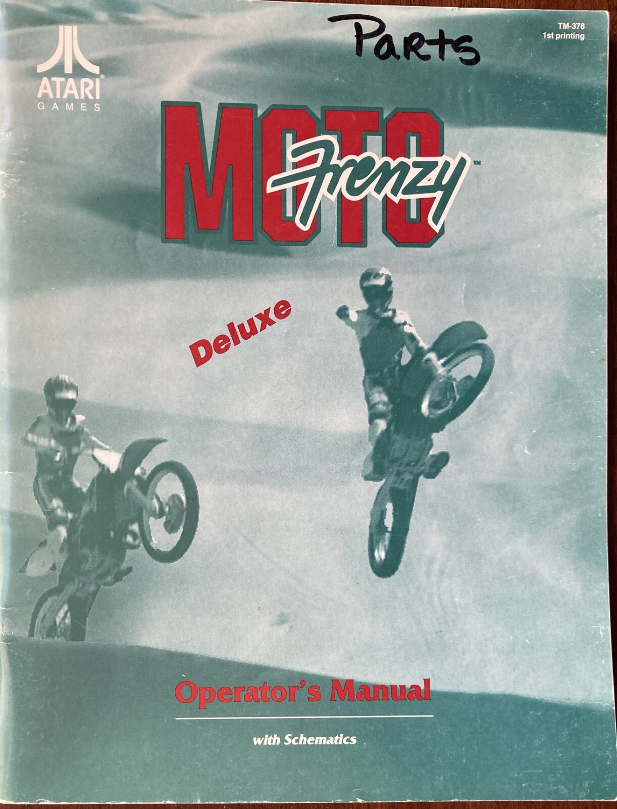 Moto Frenzy Deluxe Arcade Game Manual