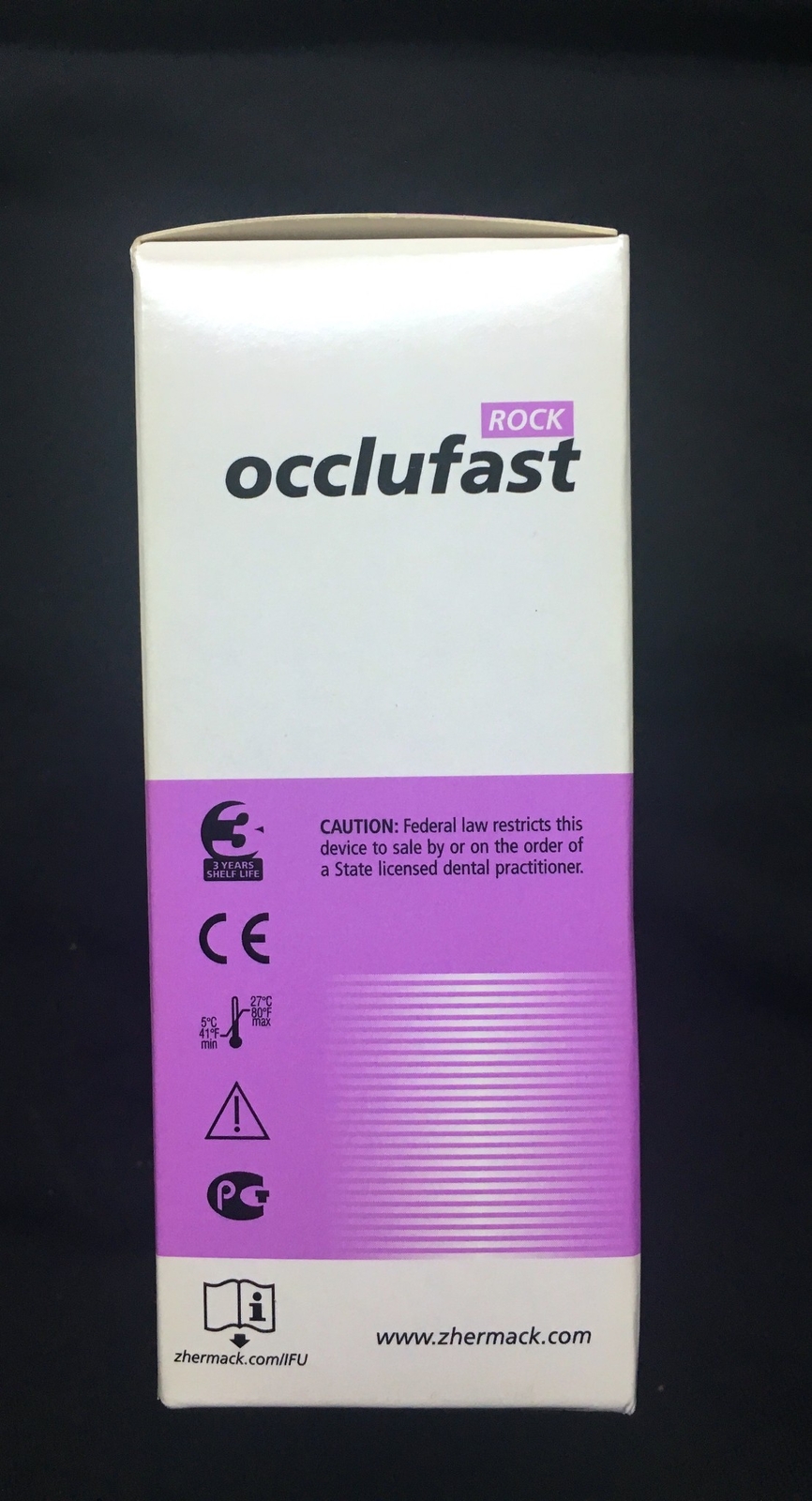 Occlufast Rock Extra-Hard Fast-Set - Bite Registration #C200726 Exp: 2025-01