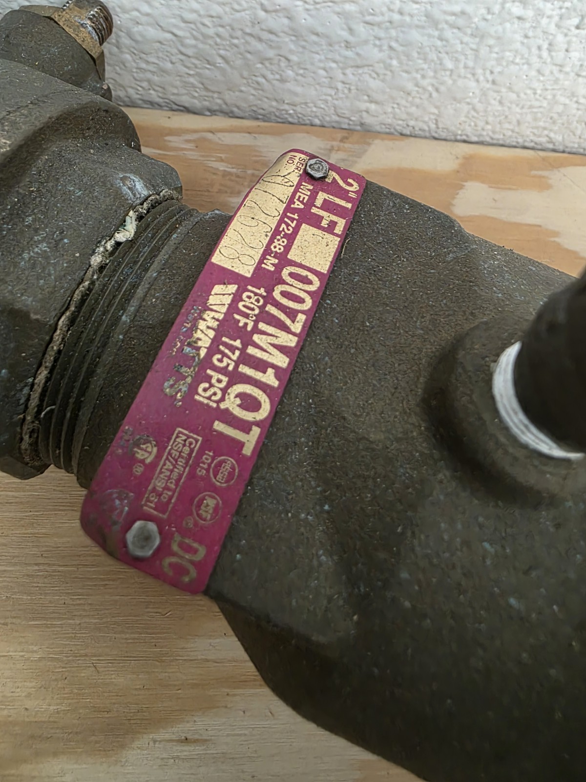 Hersey-meter Fire Hydrant Water Meter - Watts 2LF007M1Q1