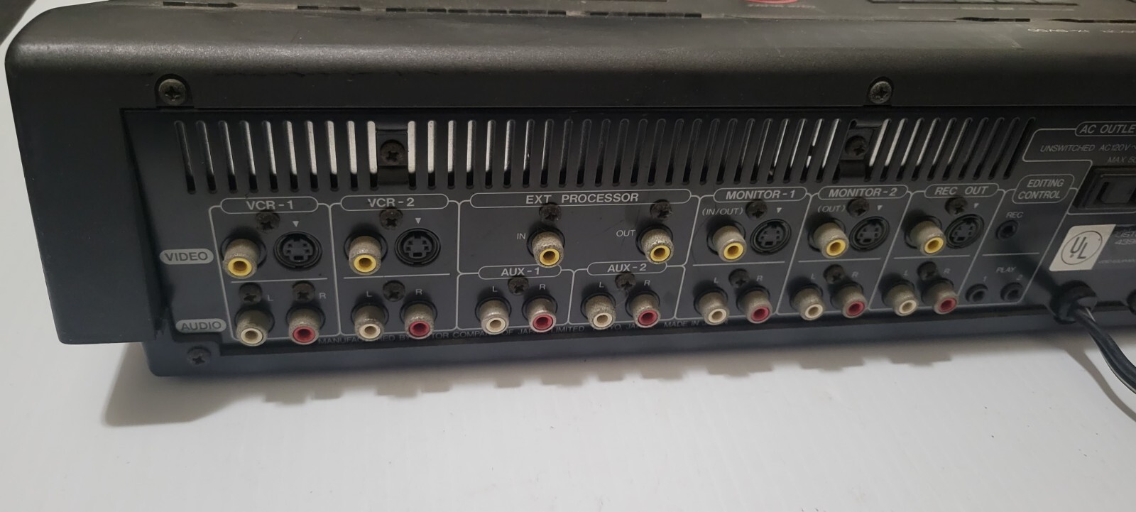 JVC JX-SV55c Video Editing Processor