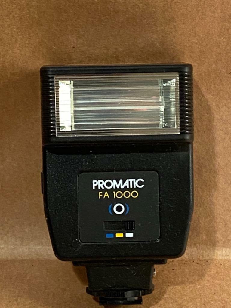 Vintage PROMATIC FA 1000 PRO Flash with Box