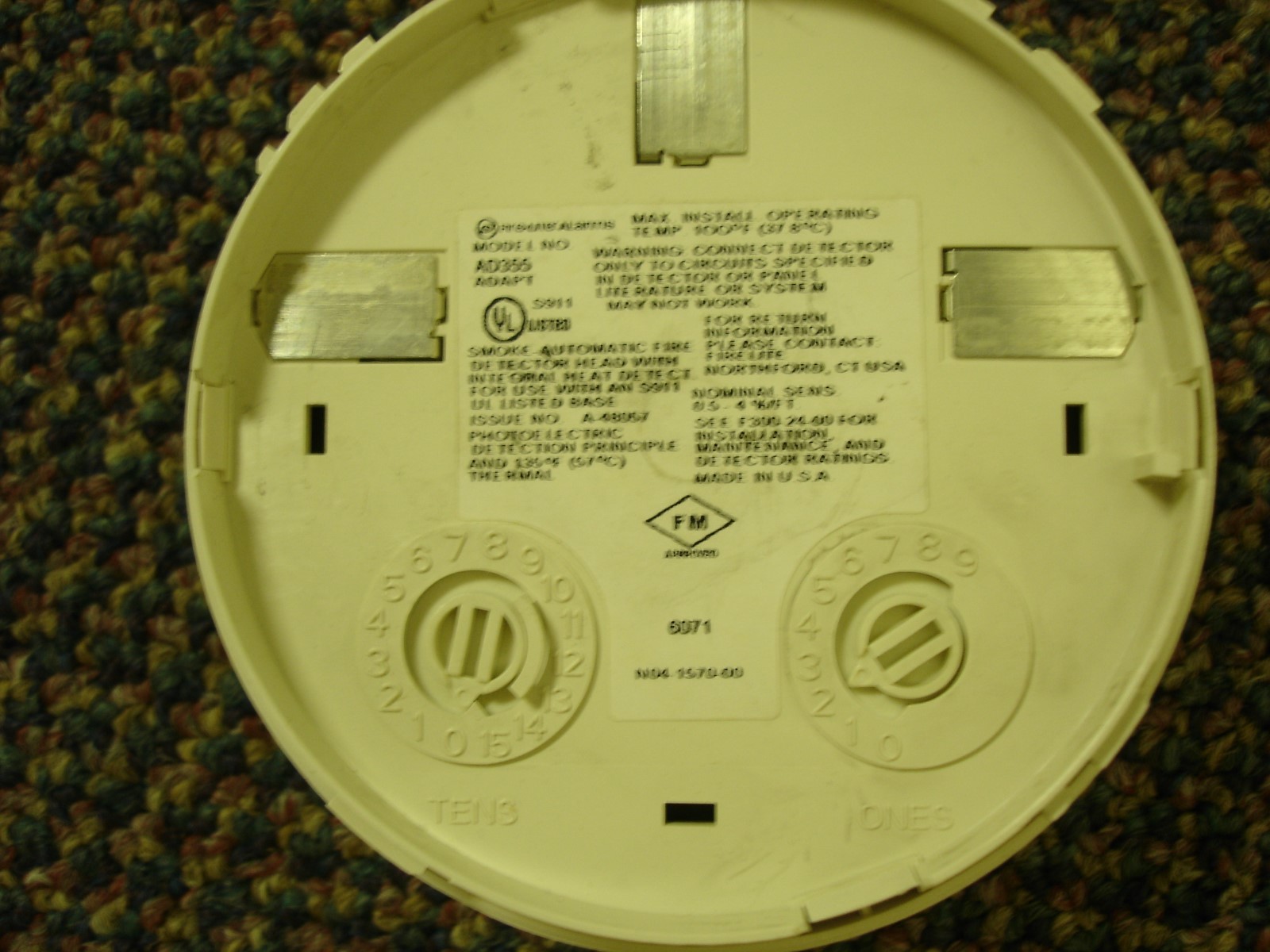 FIRE LITE  AD355    "USED"