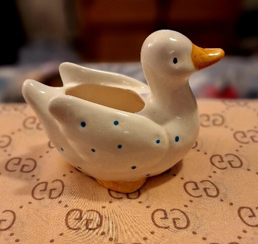 Small 4 Inch Duck Planter