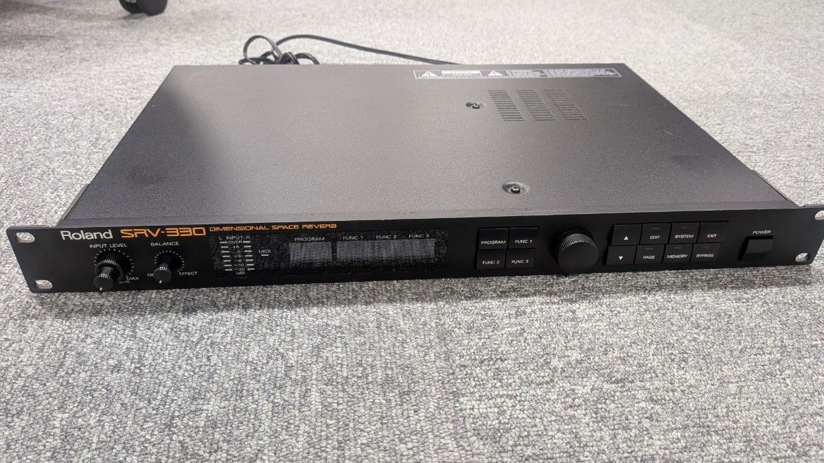 Roland SRV-330 Dimensional Space Reverb Rack Effects Preowned from Japan