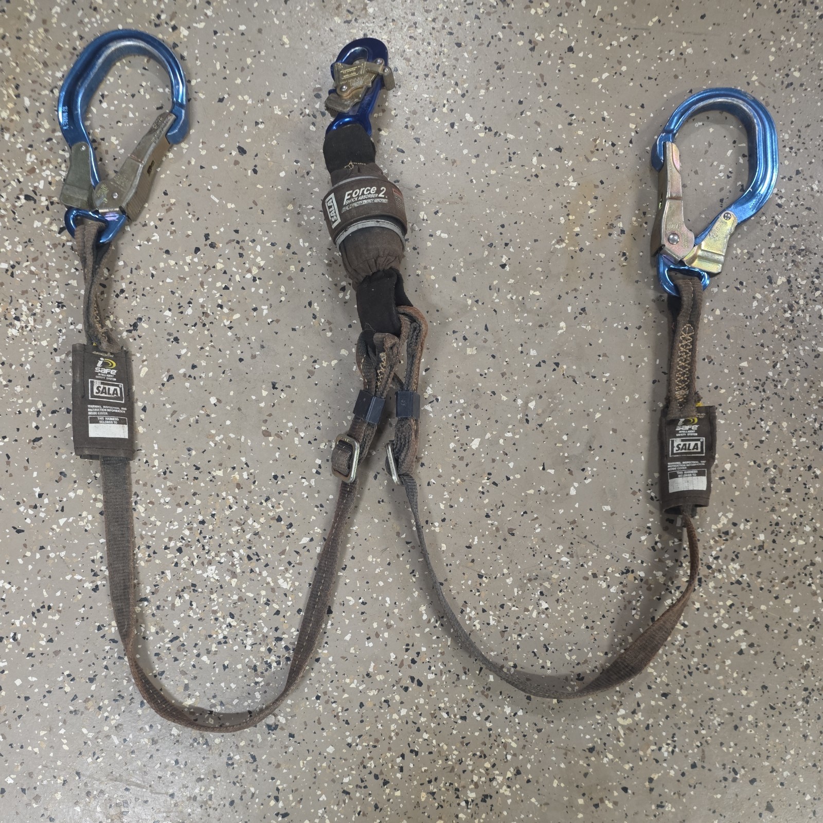 3M DBI-Sala Arc Flash Dual Leg Lanyard 1246321 FR Force2 100% Tie Off