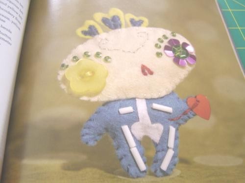 Zombie feltie doll patterns 18 creatures from the undead #1575