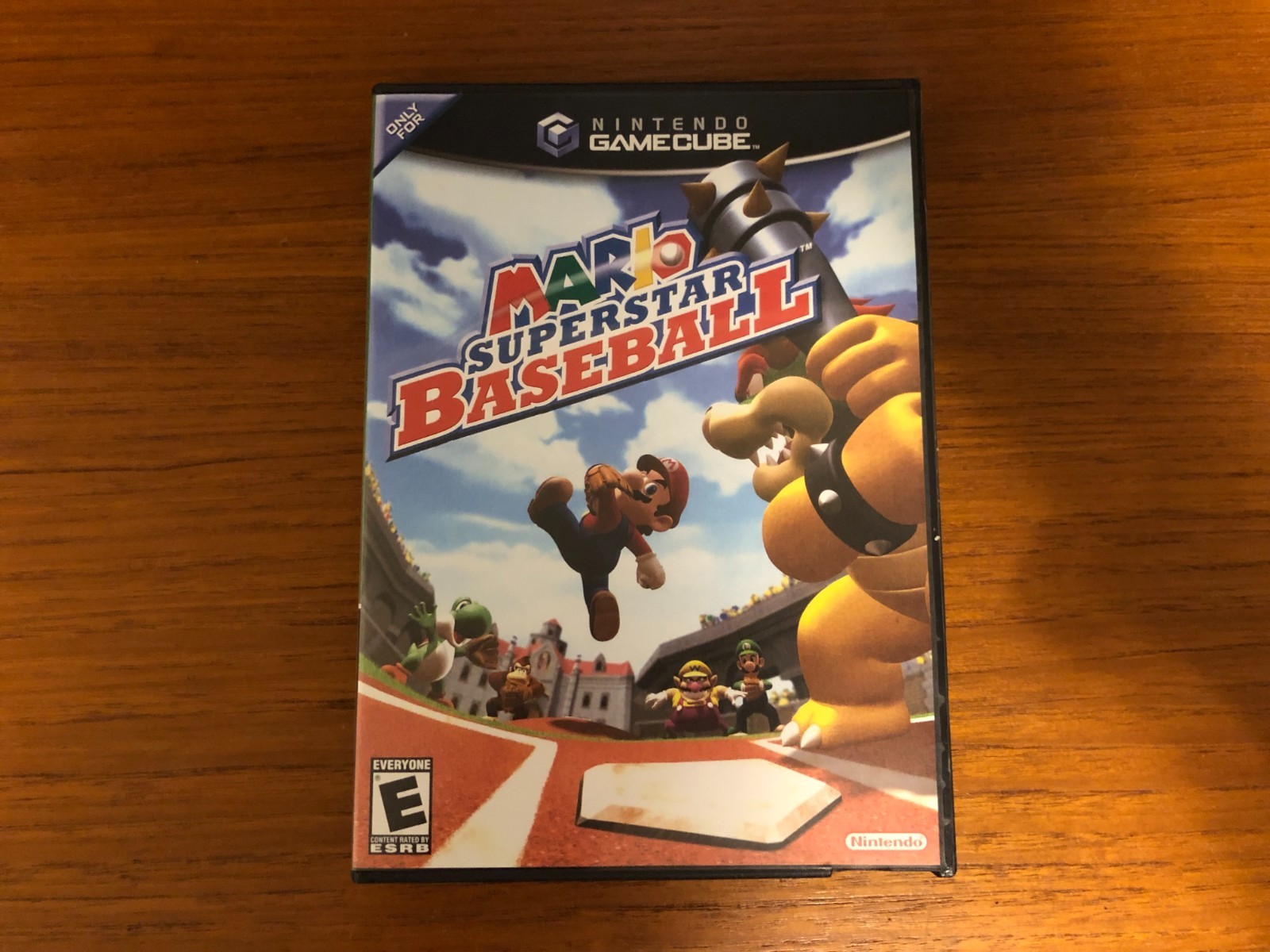 Replacement GameCube Case for Mario Superstar Baseball