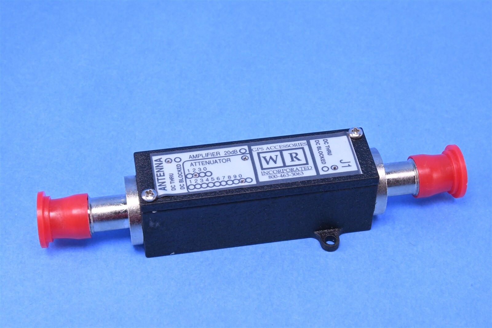 GPS Networking GPS Attenuator DC Pass 20dB 1dB Step 50 Ohm TNC
