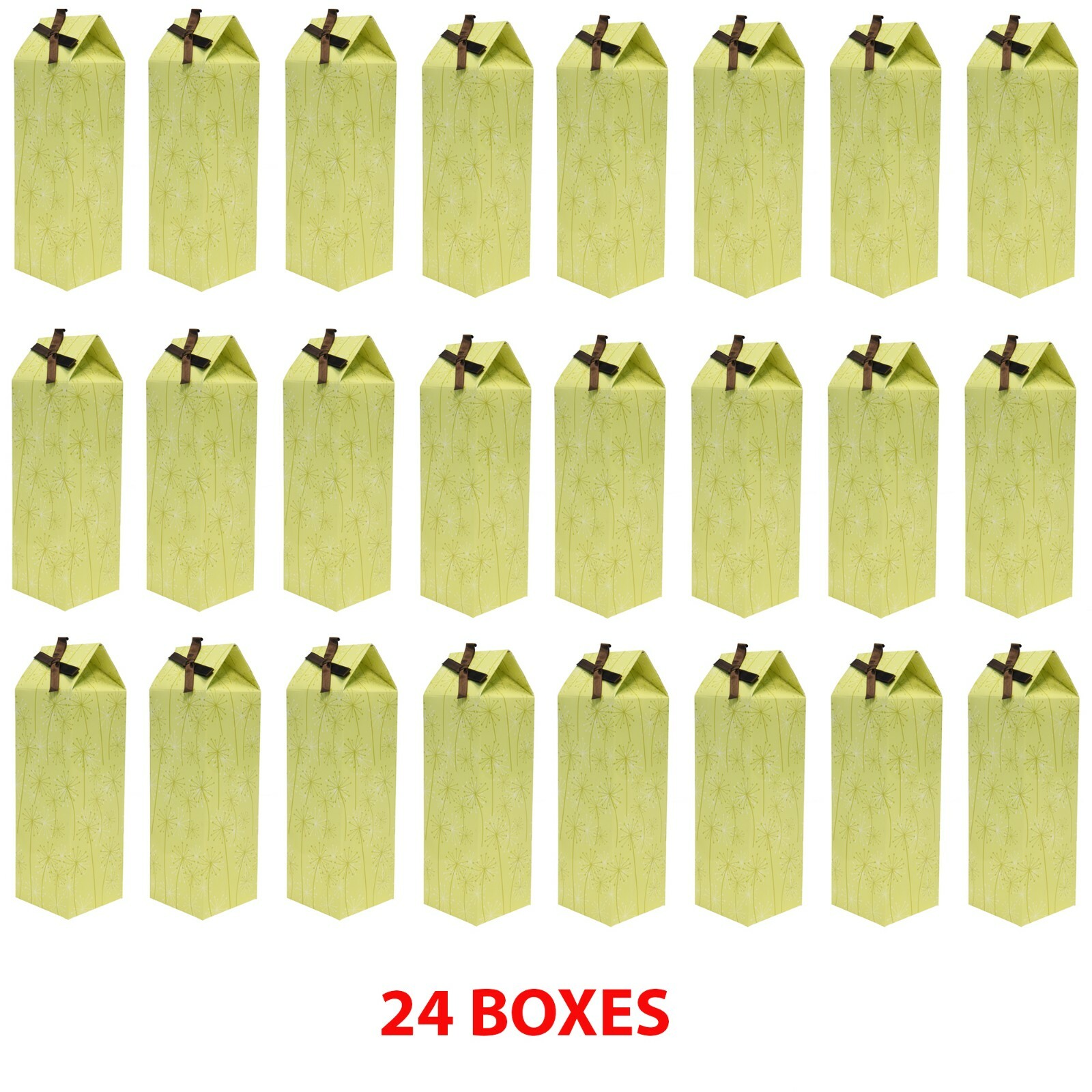 American Greetings Decorative Wine Bottle Gift Box 4" x 4" x 13.5" (24 Pack)