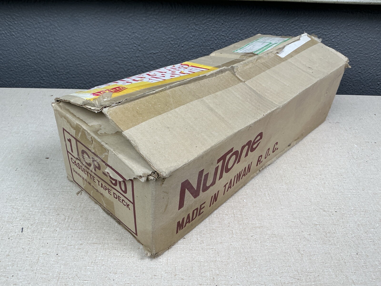 Vintage NIB NuTone Intercom CP-90 Auto-Reverse Cassette Tape Deck Player
