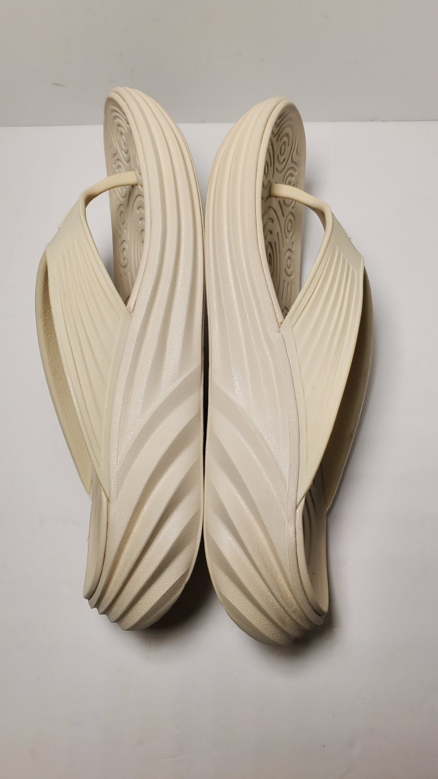 Vionic Tide RX Unisex Cushioned Orthotic Sandal Cream Size Men 9 Women 11