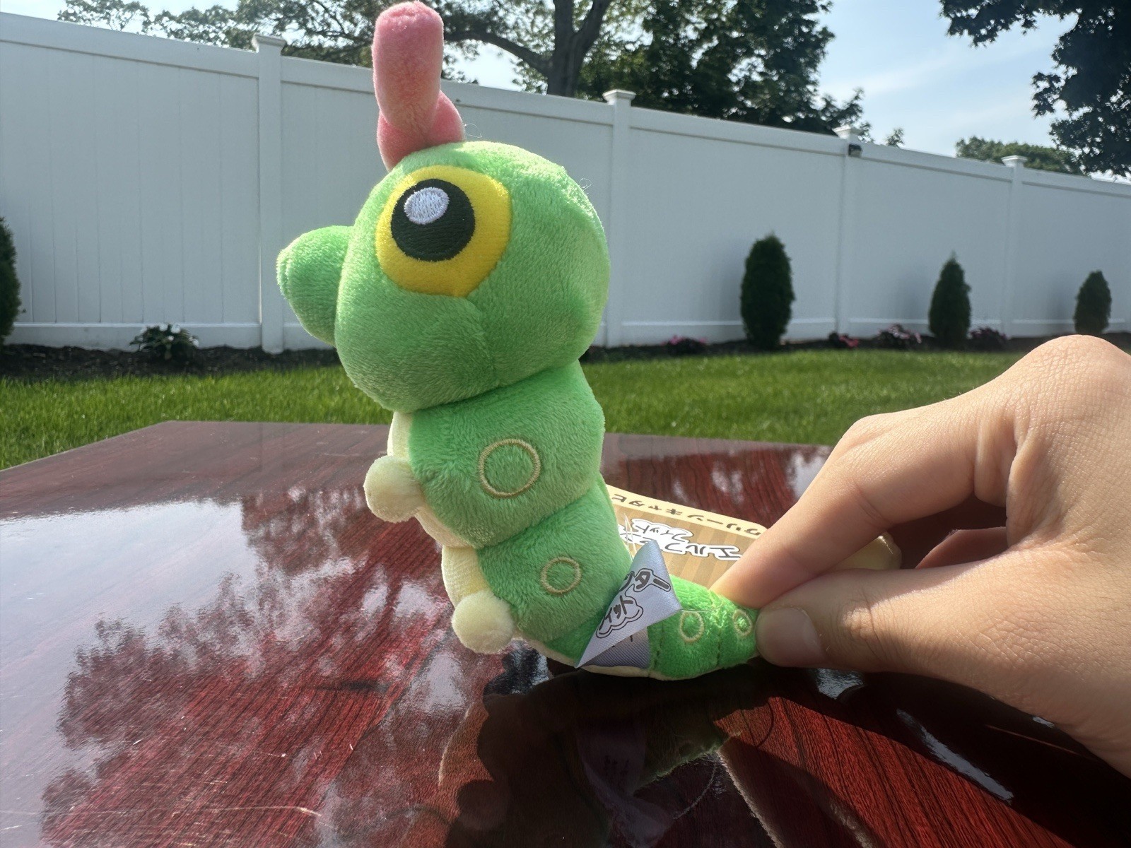 Pokemon Caterpie Plush Doll 5 Icnhes Brand New With Tags
