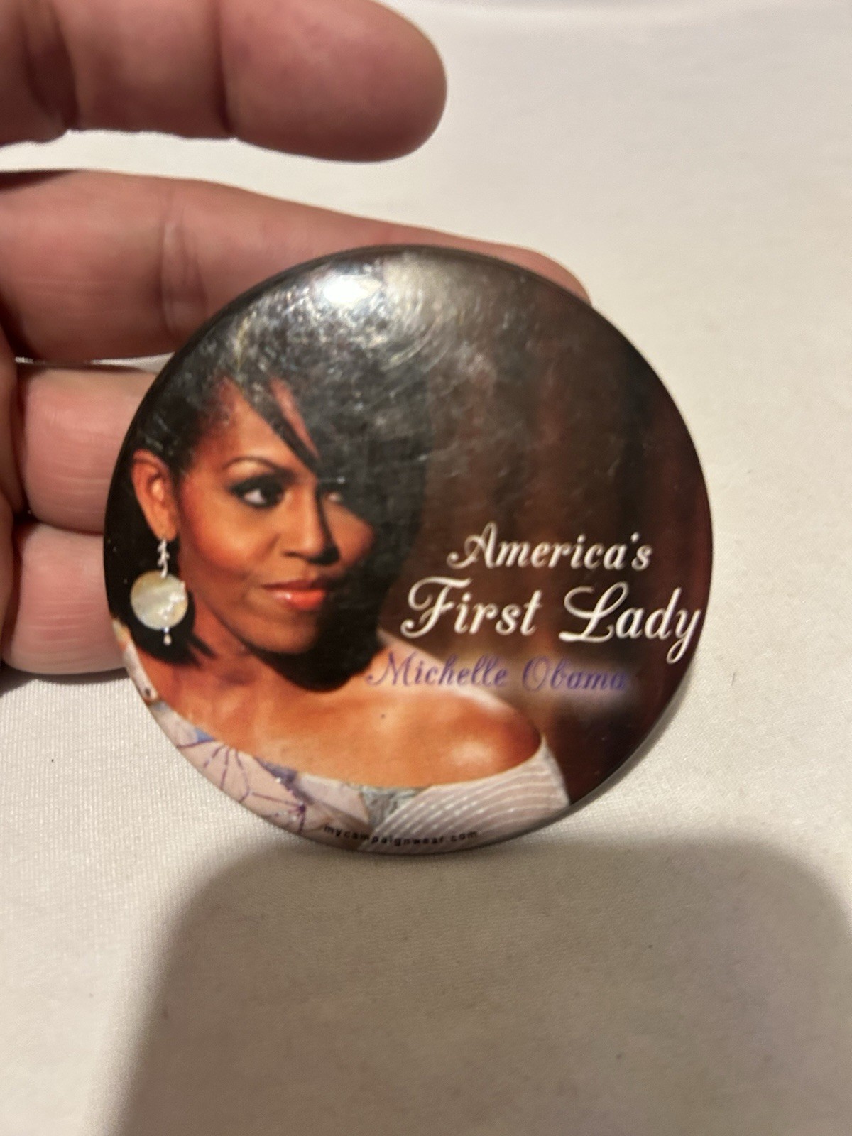 Michelle Obama America’s First Lady Button
