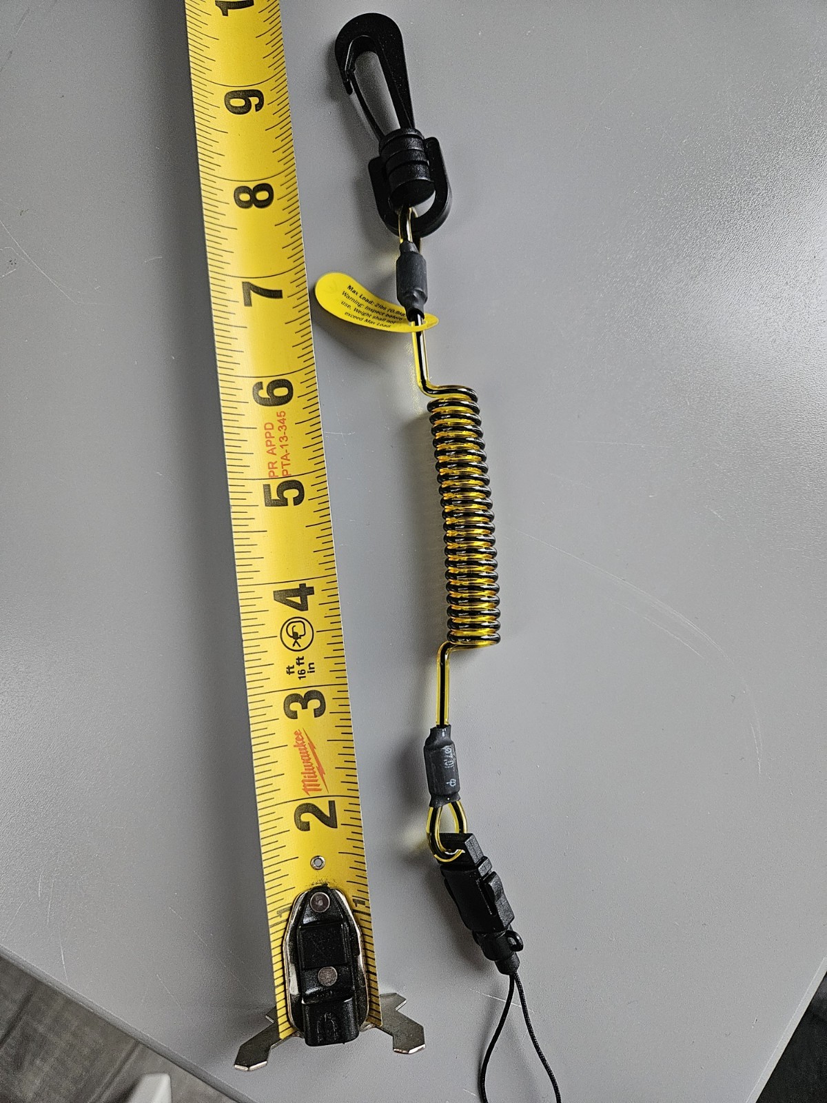 🆕️ PYTHON SAFETY  2 LB lanyard. Fall protection. Drop prevention