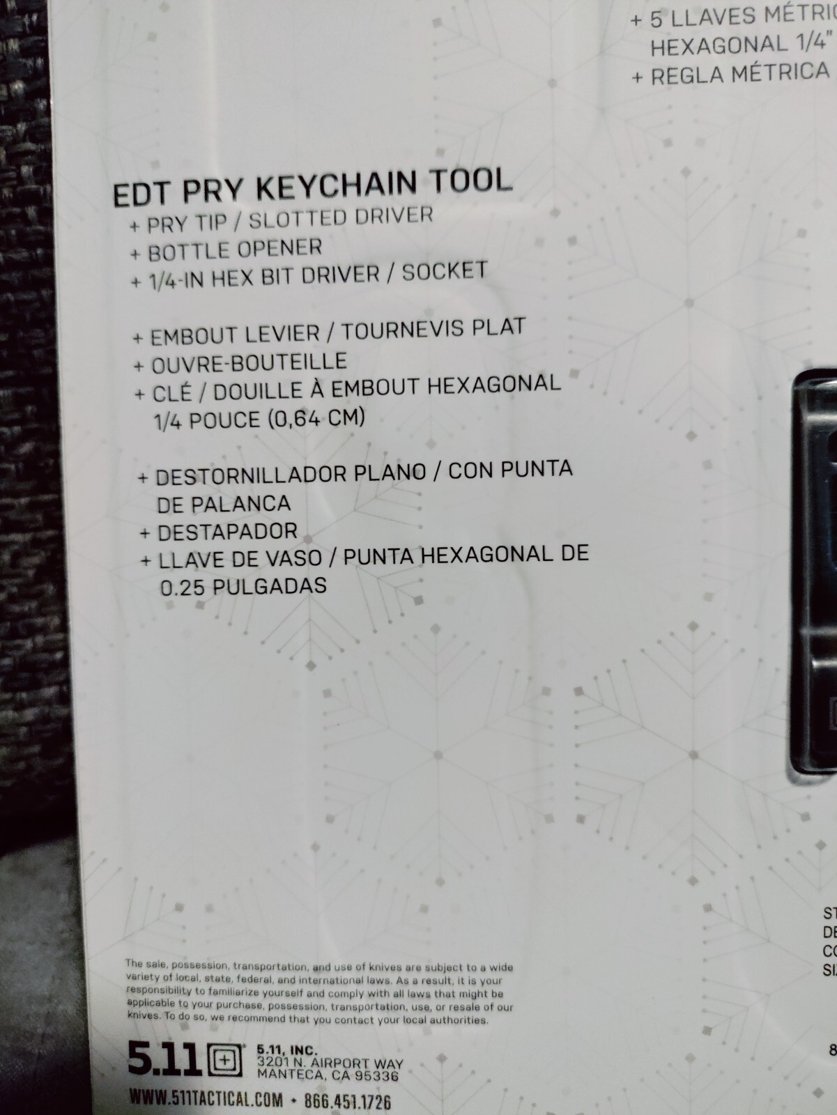 5.11 Everyday Carry Kit Gift New