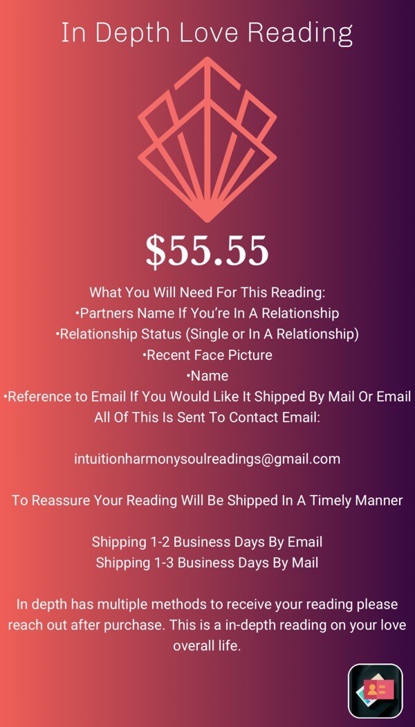 Intuitive In-Depth Love Reading
