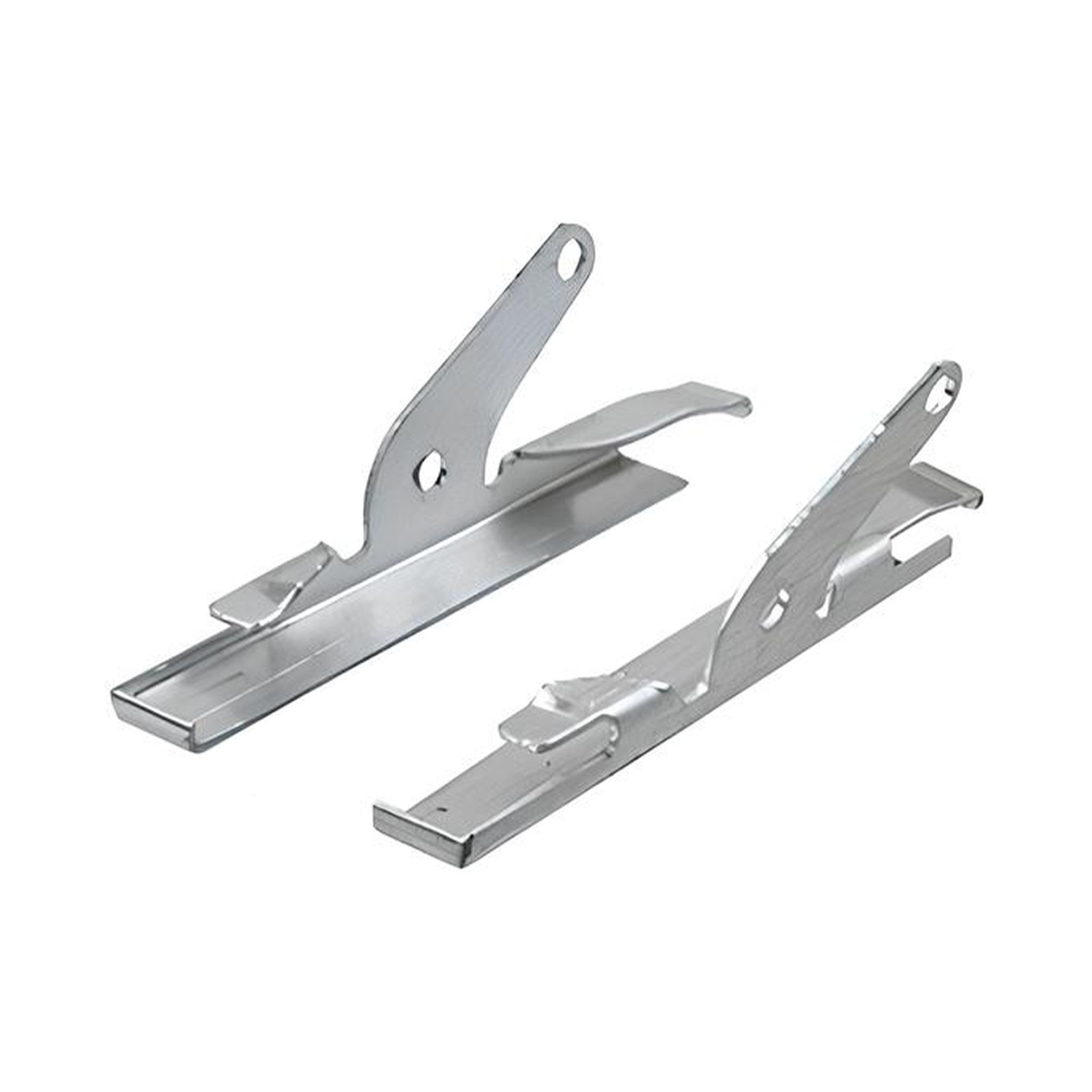 Brixwell 900-7713 Jalousie Clip Set Left And Right Aluminum 4"