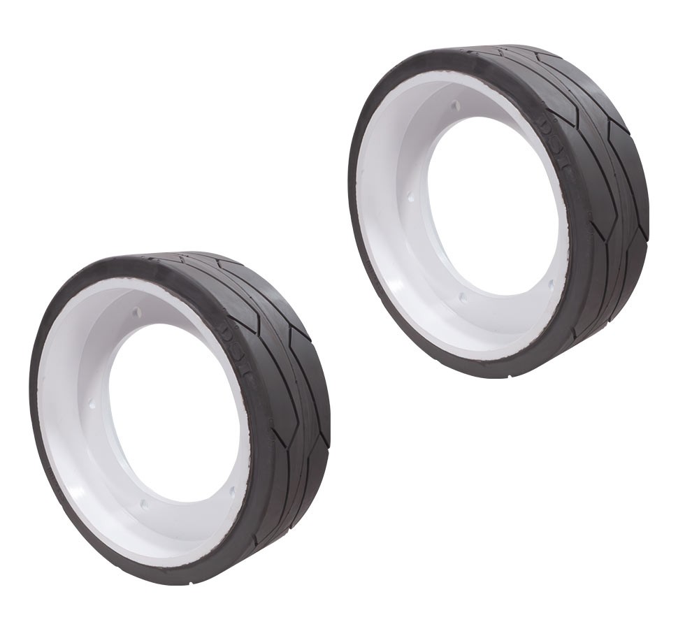 2Pk JLG 2915012 Non-Marking Rubber Scissor Lift Tire & Bolt Holes, Fits 1930E...